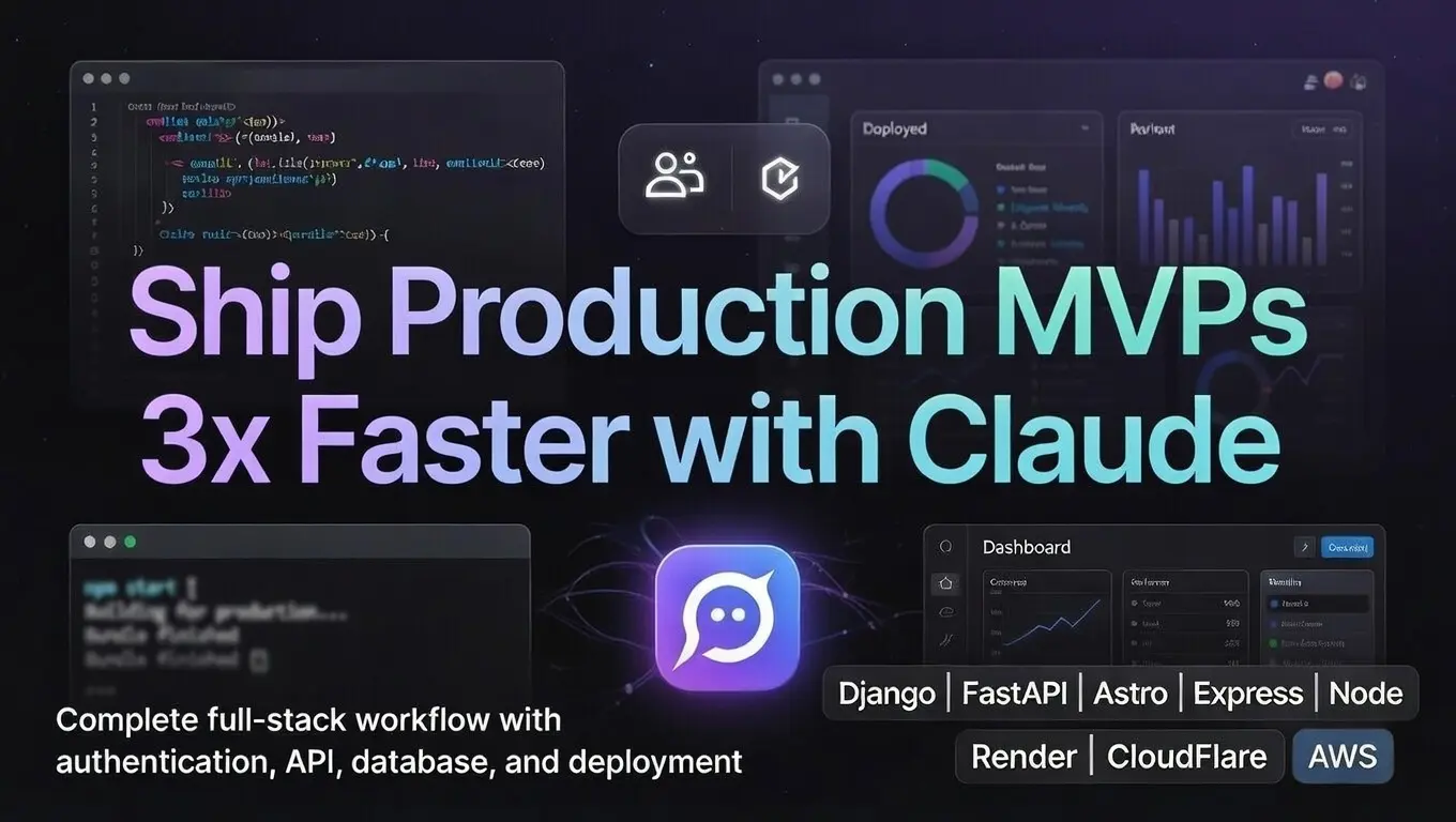 Building production MVPs faster with Claude Skills - Full-stack development workflow